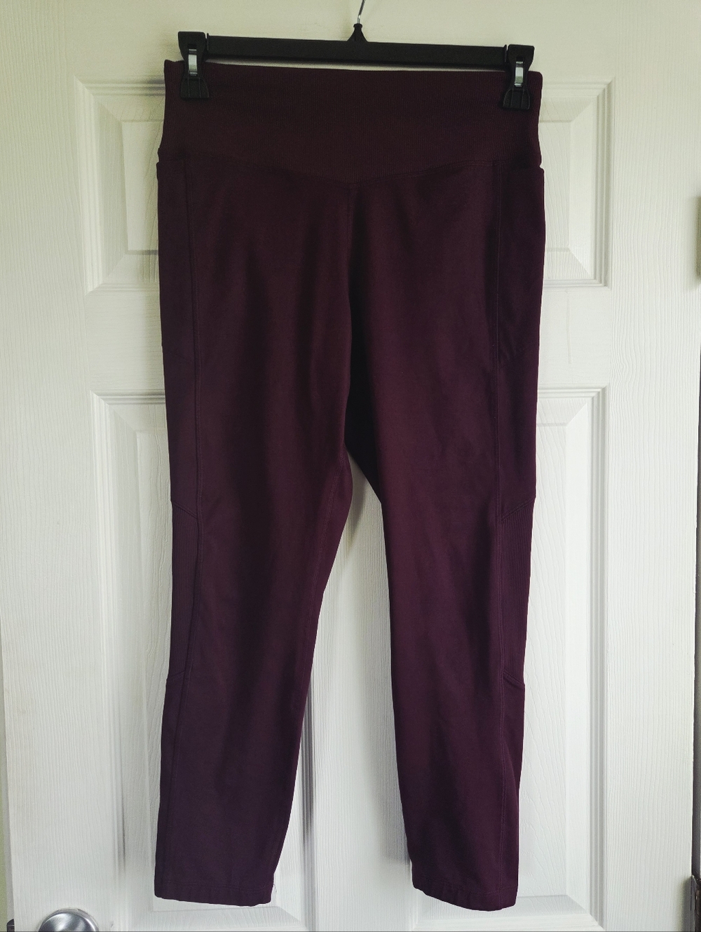PINK Victoria's Secret ✨️ High-Rise Burgundy Women's Active Leggings Size L